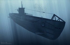 german_submarine_wwii_by_racoonart