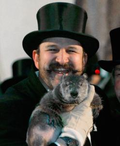 Groundhog Fans Gather In Punxsutawney For Winter Prediction