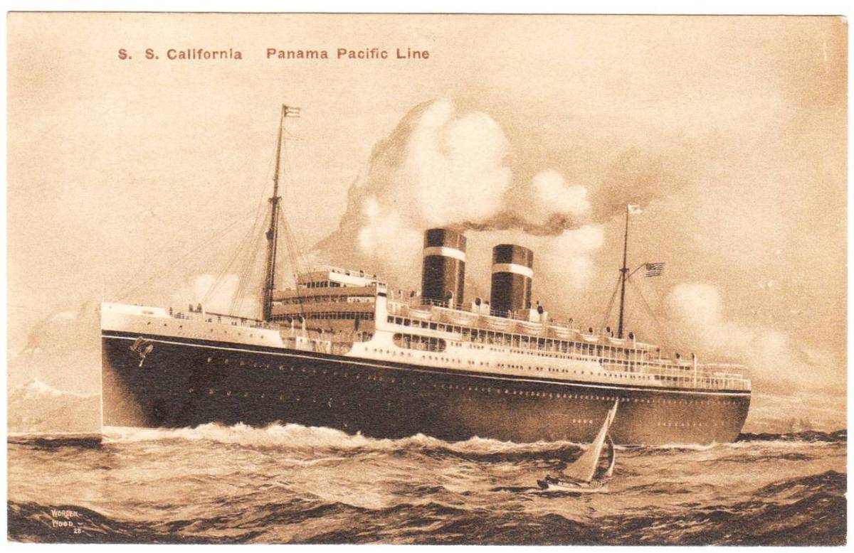 February 7, 1917 SS&nbsp;California
