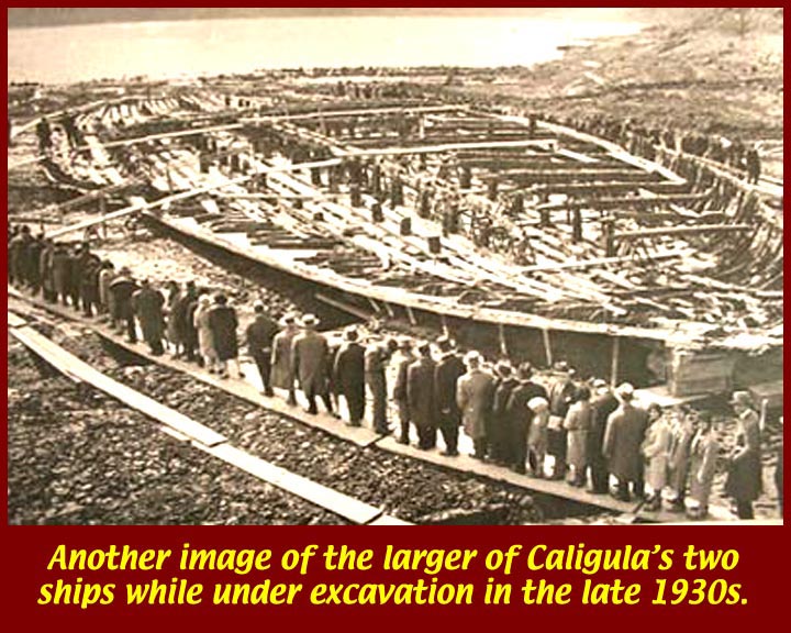 Caligula, Pleasure Barges