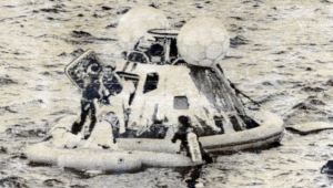 Apollo 13 after it came back to Earth.