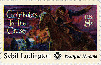 Sybil_Ludington_stamp