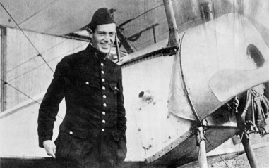 Kiffin Rockwell "In American Escadrille "movie" picture May 1916"