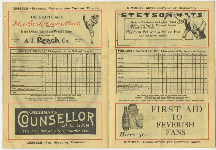 1914 WS card
