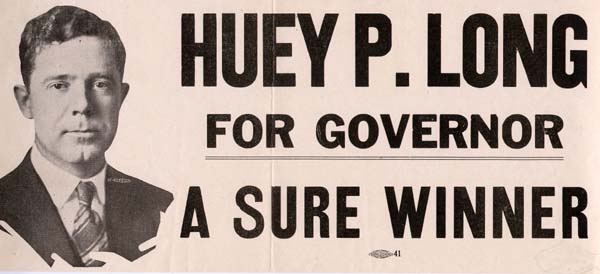 Huey for Governor