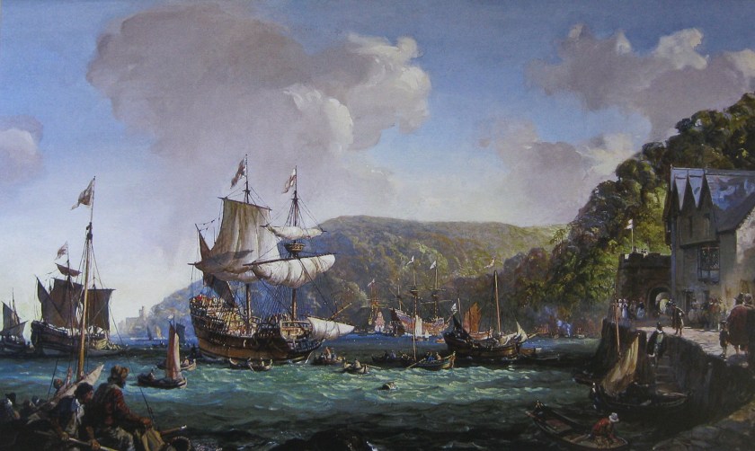 Mayflower and Speedwell in Dartmouth