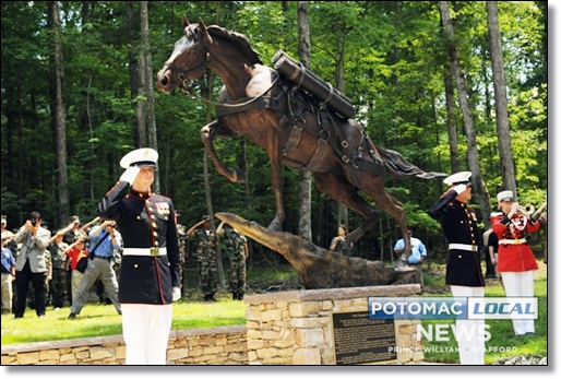 Sergeant Reckless statue