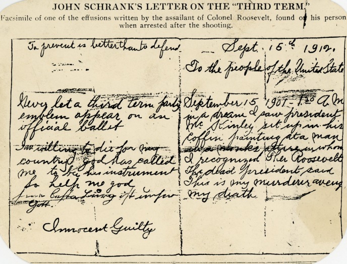 Schrank letter