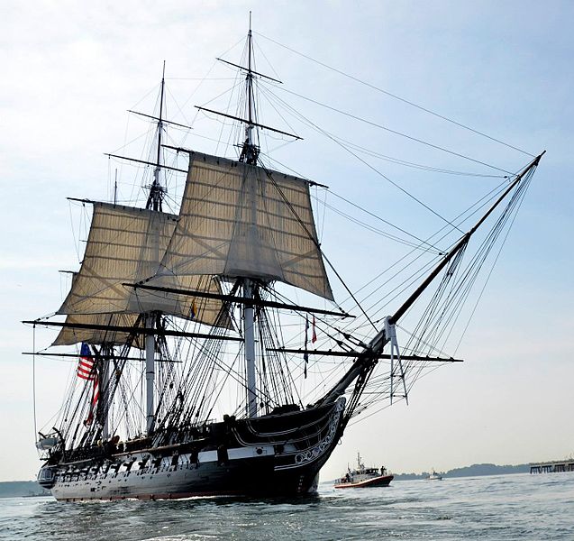 USS_Constitution_underway