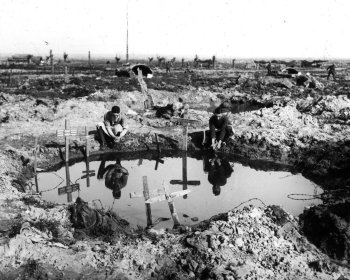Crosses in the crater