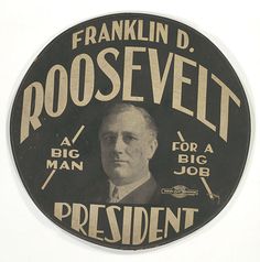 Roosevelt Button