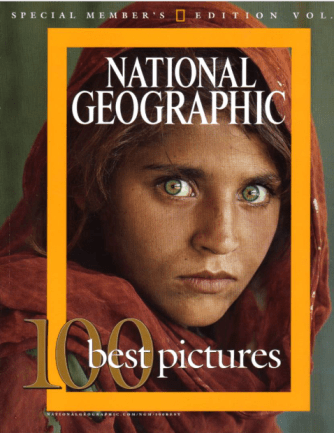 NatGeo Cover, Afghan girl