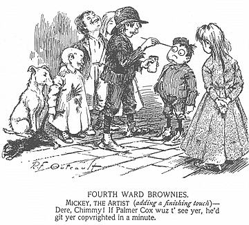 Yellow kid, Outcault_4th_ward_brownies