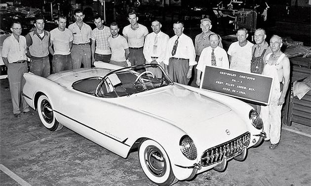 first-chevrolet-corvette