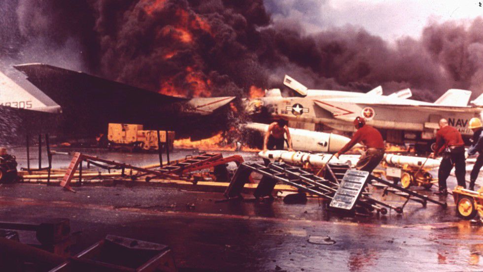 July 29, 1967 Inferno at&nbsp;Sea