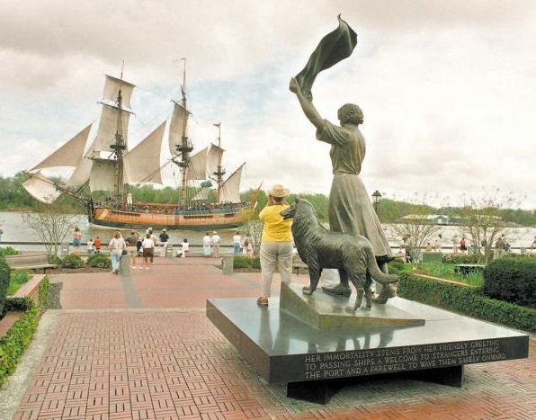 September 27, 1943  The Waving Girl of Cockspur&nbsp;Island