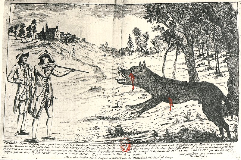 800px-François_Antoine_et_la_Bête_du_Gévaudan,_gravure