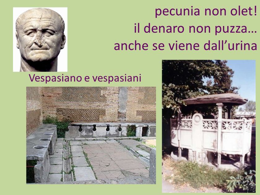 Vespasiano e vespasiani.