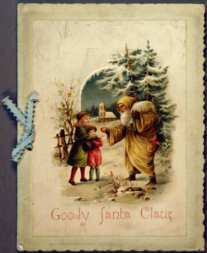 December 24, 1822 Santa Claus – Historical Easter Eggs – Today in History