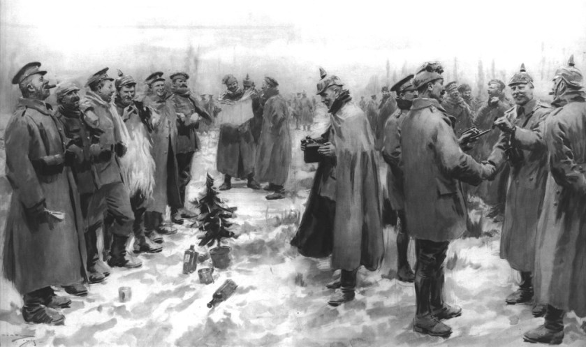 christmas-day-truce-of-1914-published-1915-london-illustrated-news