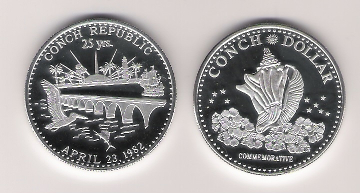 CON271_-_Conch_Republic_1_Conch_Dollar_2007