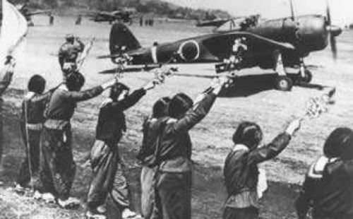 kamikaze-taking-off