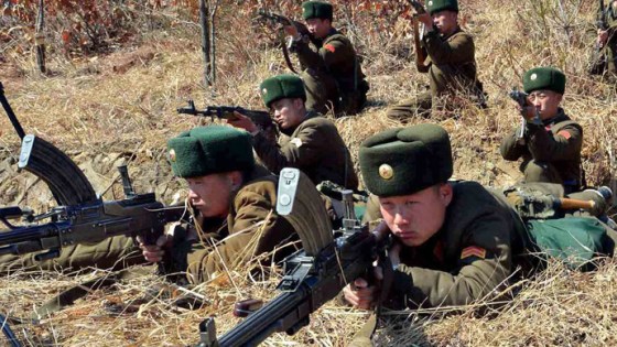 North-Korean-Troops