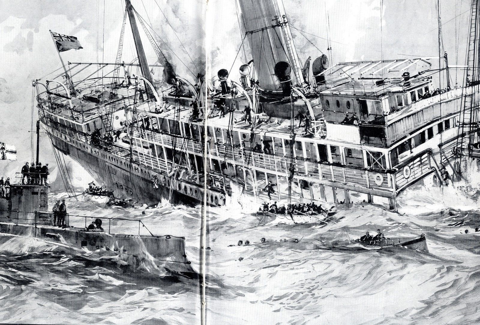 1915 STEAMBOAT WAVE BACK