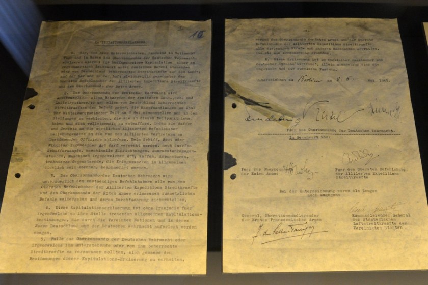 Instruments of Surrender, ww2