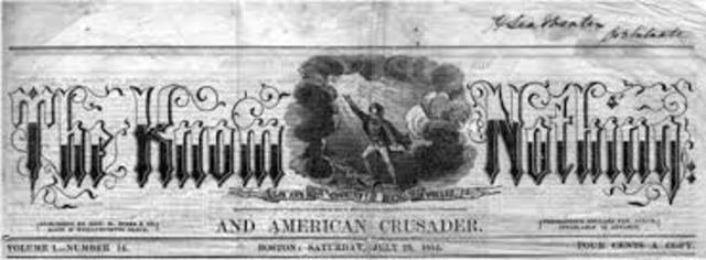 Know Nothing Party Riots Washington Monument – Historical Easter Eggs – Today in History