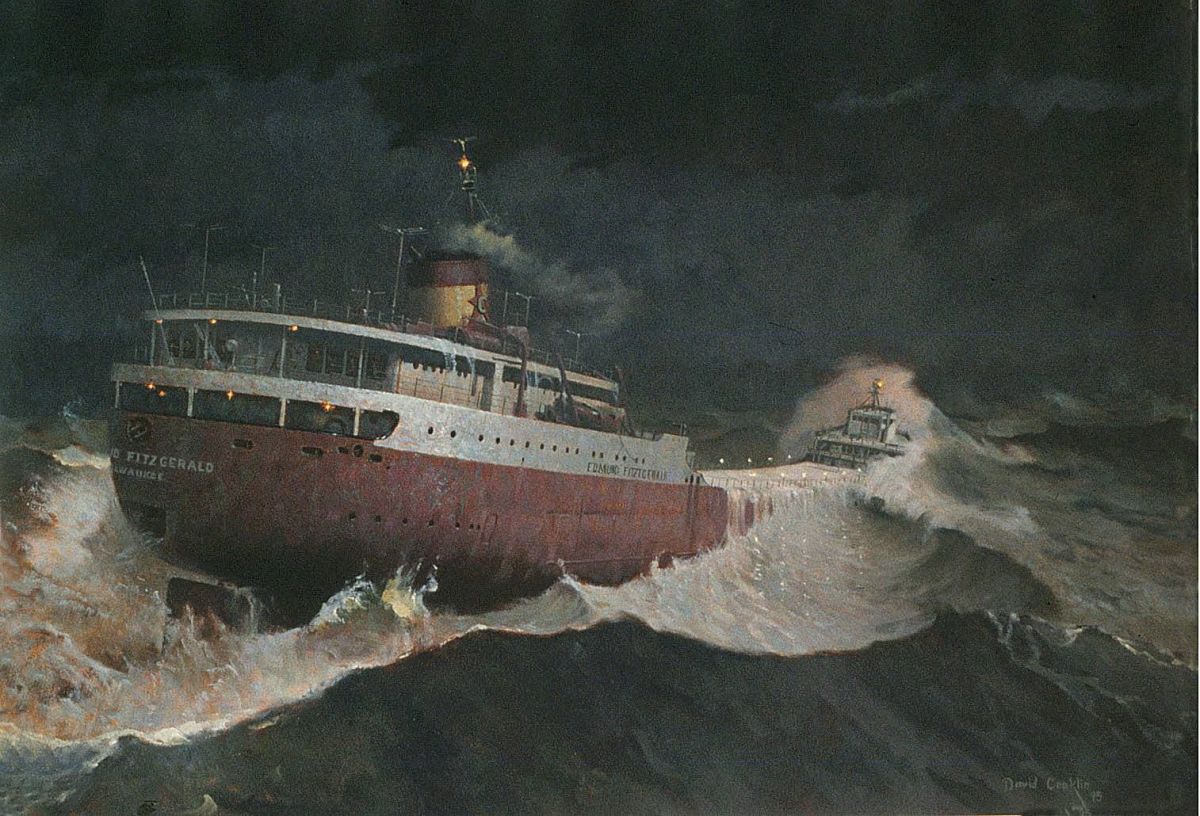 November 14, 1975  Wreck of the Edmund&nbsp;Fitzgerald
