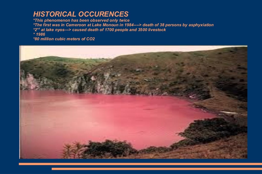 August 21, 1986 When Lakes Explode – Historical Easter Eggs – Today in ...